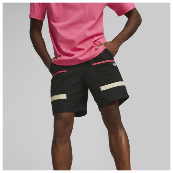 Puma Ανδρικό σορτς Downtown Cargo Shorts 7" WV